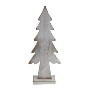Dekorační stromek smrček D5707/1 - 9,7 × 4,5 x 23,4 cm