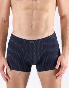 GINA pánské boxerky kratší nohavička, šité, s potiskem 73132P