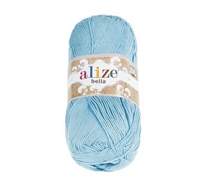 Příze BELLA Modrá 40 100g / 360 m