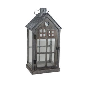Dřevěná lucerna D7210/B - sada 56 cm