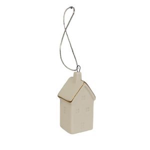 Dekorační domeček X4183 - 3.4 x 3 x 6.3 cm