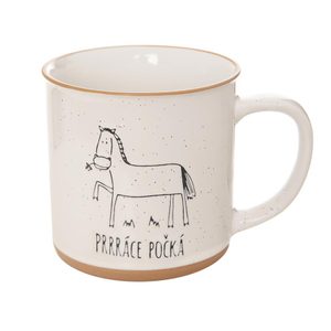 Hrnek keramický STATEK kůň 530 ml