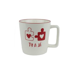 Porcelánový hrnek X6978-01 - 400 ml