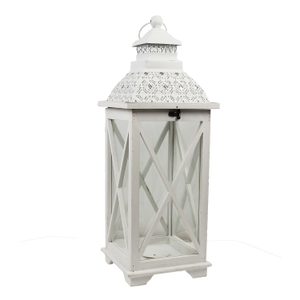 Dřevěná lucerna D1143/ Střední - 61 cm