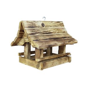 Krmítko pro ptáčky horalské opalované střední 097117/2 - 27 × 24 × 21 cm