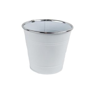 Květináč plechový K3007/2 - dia 16 × 14.6 cm
