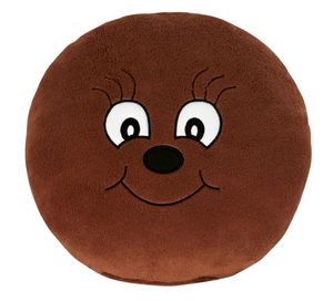 Polštářek Kulička Hnědá 65/018 průměr 35 cm