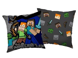 Polštářek Minecraft Survival Mode 40x40 cm