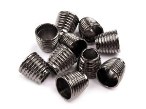 Kovová koncovka na šňůru Ø6,7 mm 10 ks
