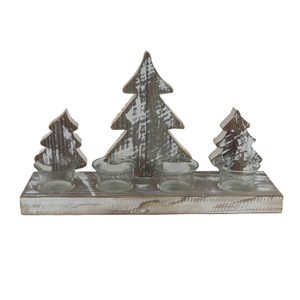 Svícen stromky D6541 - 35 × 10 × 20 cm