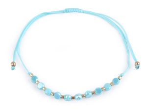 Náramek shamballa broušené korálky s AB efektem