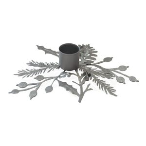 Svícen na 1 svíčku K3507 - 13 × 13 × 2.5 cm