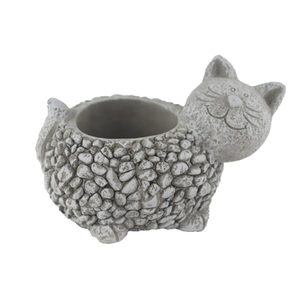 Cementový obal k osázení kočka X7069/1 - 16 x 11 x 10 cm