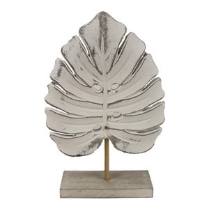 Dekorace list D5361 - 17.5 × 6 × 27 cm