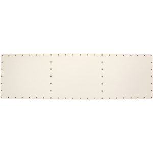 sololak bílý organizér 49x14,5 cm s otvory 22B4914O - 49 x14,5 cm