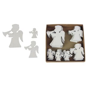Dekorace 50 ks D2785 - 2,5 x 0,2 x 2,8 cm,4 x 0,2 x 4,8 cm
