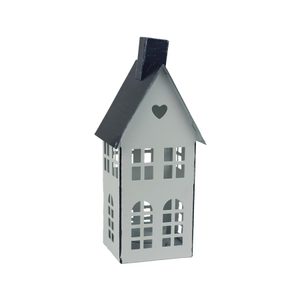 Domeček na svíčku K4578/1 - 9.2 × 8 × 21.3 cm