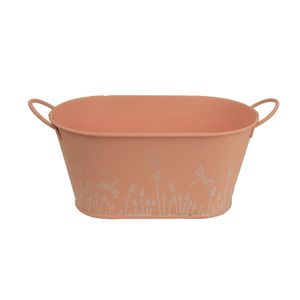 Květináč plechový K2596/1 - 22,5 x 13 x 11/12 cm