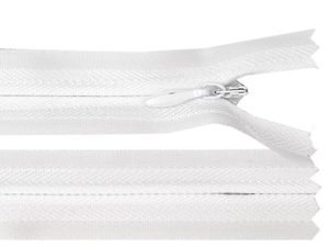 Zip skrytý nedělitelný 3 mm délka 20 cm na sukně / šaty / polštáře
