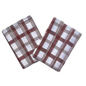 Utěrka Extra savá 50x70 cm Káro bordó 3 ks