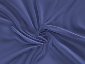 Saténové prostěradlo s gumou 180x200cm tmavě modré