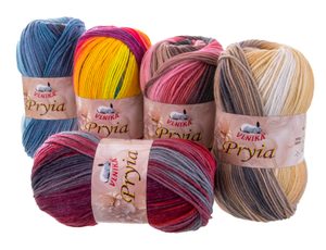 Akrylová pletací příze Pryia 100 g