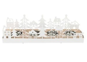 Adventní svícen 371581 - 30 x 7 x 9 cm