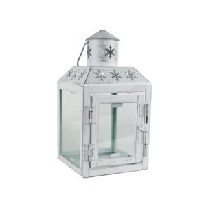 Lucerna kovová K3962-01 - 15 cm