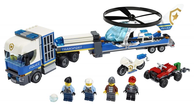 LEGO CITY Přeprava policejního vrtulníku 60244