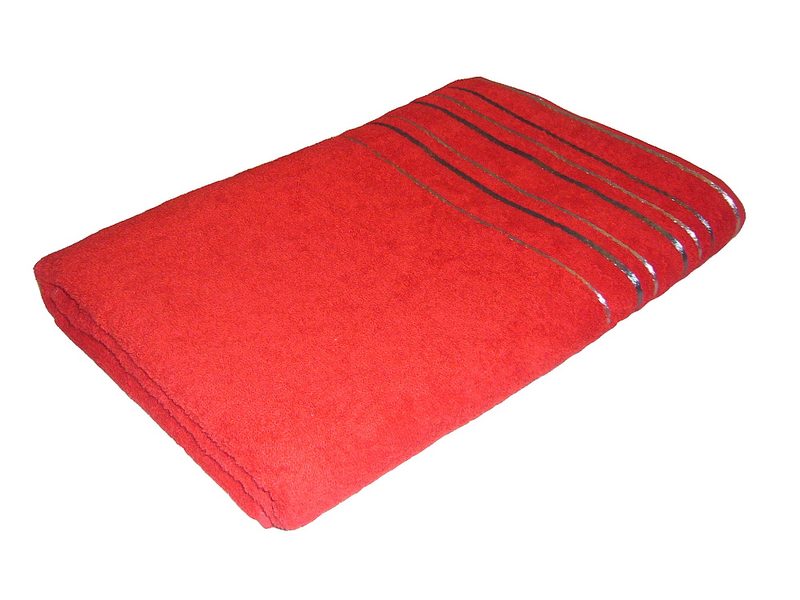 Ručník Zara 50x100 cm červená