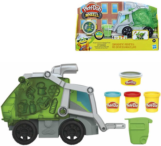 HASBRO PLAY-DOH Wheels auto popeláři herní set modelína s nástroji