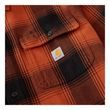 Košile carhartt - 107013 RG0 Hubbard Loose LS Plaid Shirt