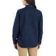 Dámksá Carhartt košile -105492 H85 RELAXED FIT MIDWEIGHT DENIM LONG-SLEEVE SHIRT