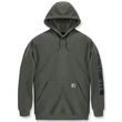 Mikina Carhartt - K288DOV Midweight Signature Sleave Logo Hooded Swearshirt