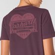dámské Carhartt triko -107534 RF2 Irvine Relaxed Heritage Heart T-Shirt