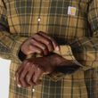 Zateplená Košile carhartt -107017 GR7 Hubbard Plaid Shirt Jac