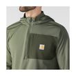 Mikina Carhartt - 107741 DOV Carhartt Force™ Ironwood Relaxed 1/2 Zip Hoodie