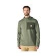 Mikina Carhartt - 107741 DOV Carhartt Force™ Ironwood Relaxed 1/2 Zip Hoodie