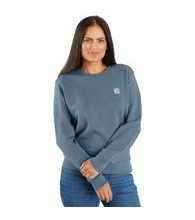 Carhartt mikina damská -106179 HG7 Relaxed Fit Midweight French Terry Crewneck Sweatshirt