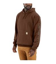 Mikina Carhartt - K288 B86 Midweight Signature Sleave Logo Hooded Swearshirt