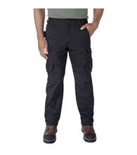 Kalhoty Carhartt - 105072 BLK Relaxed Straight Steel Rugged Flex™ Ripstop Double-Front Cargo Pant