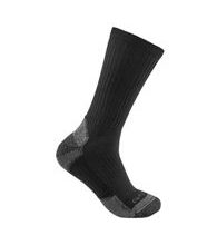 Carhartt Ponožky - SC6203MBLK  MIDWEIGHT COTTON BLEND SOCK 3 PAIRS