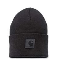 Čepice Carhartt - 101070 001 Black Label  Watch Hat