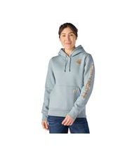 Carhartt mikina damská -102791 HV7 Clarksburg Sleeve Logo hooded Sweatshirt