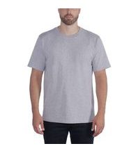 Carhartt triko -104264 HGY Workwear Solid T-shirt Heather grey