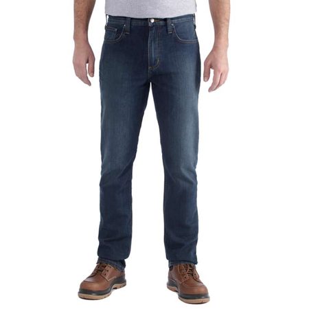 jeansy Carhartt - 102807 498 Rugged Flex® Straight Tappared Jean