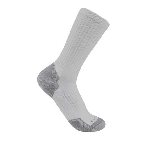 Carhartt Ponožky - SC6203MHGY  MIDWEIGHT COTTON BLEND SOCK 3 PAIRS