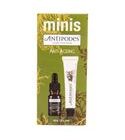 Pleťová séra a elixíry - MINIS ANTI-AGEING sada: sérum noční proteinové JOYOUS 10 ml, krém noční výživný 15 ml ANTIPODES Pleťová séra a elixíry - MINIS ANTI-AGEING sada: sérum noční proteinové JOYOUS 10 ml, krém noční výživný 15 ml ANTIPODES