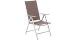 Zahradní set Ibiza s 8 židlemi a stolem 185 cm, stříbrný/taupe