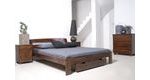 Masivní borovicová postel Sára 120 x 200 cm